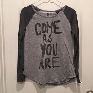 Come as you are shirt